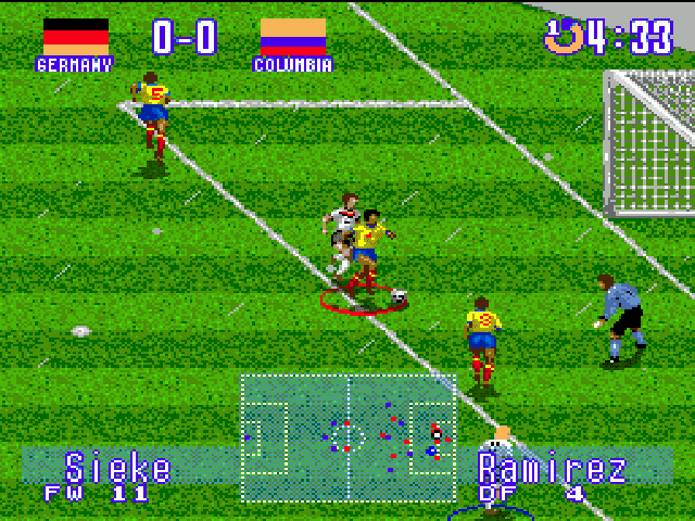 🕹️ Play Retro Games Online: International Superstar Soccer Deluxe (SEGA)